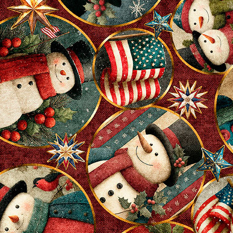 ALL AMERICAN SNOWMAN     